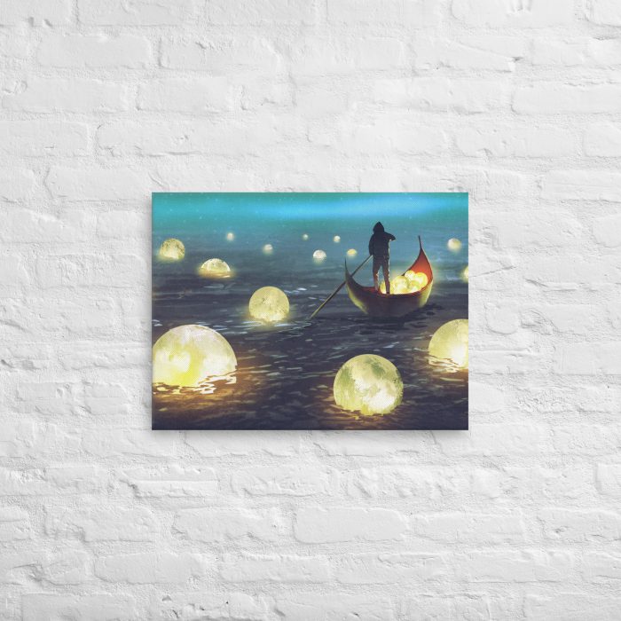 Fallen Moons - Digital Art on Thin canvas - Image 2
