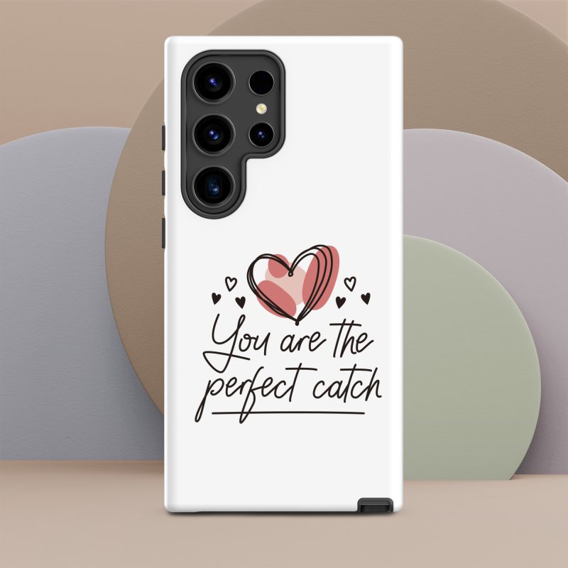 Perfect Catch Design on Tough case for Samsung®