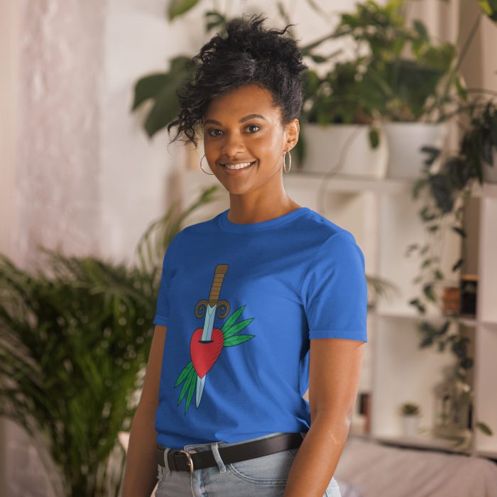 Heart Design Short-Sleeve Unisex T-Shirt - Image 12