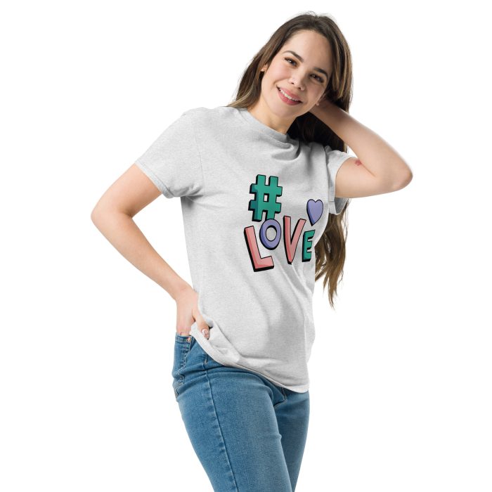# Love Design Unisex classic tee - Image 38