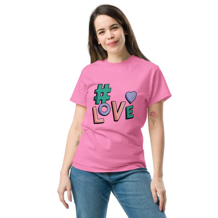 # Love Design Unisex classic tee - Image 10