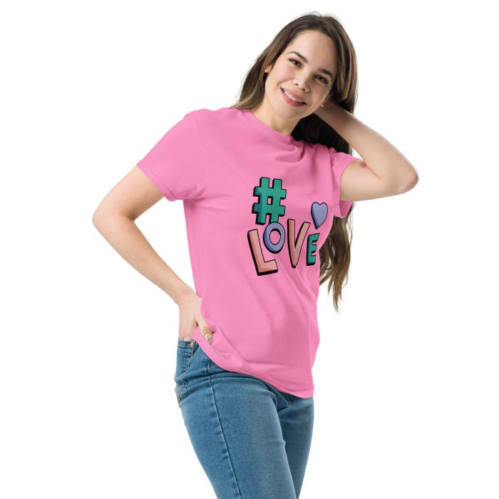 # Love Design Unisex classic tee - Image 11