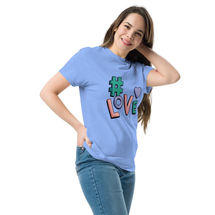 # Love Design Unisex classic tee - Image 14