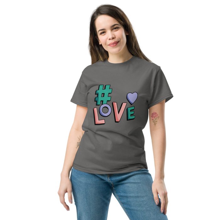 # Love Design Unisex classic tee - Image 7