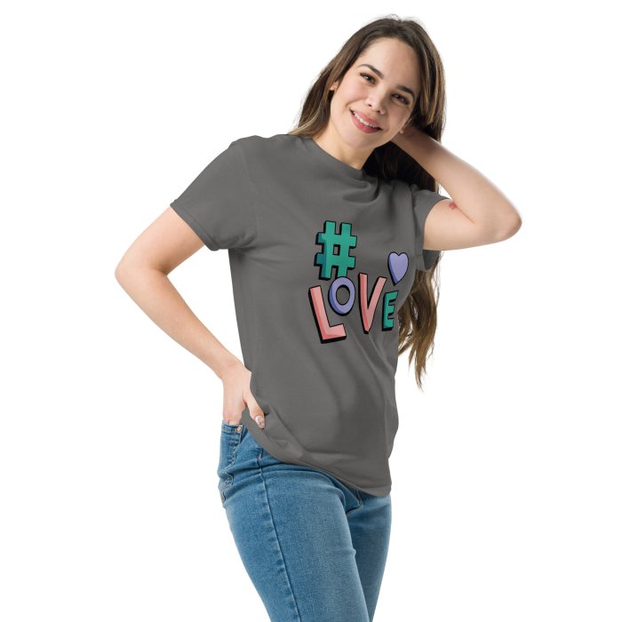 # Love Design Unisex classic tee - Image 8