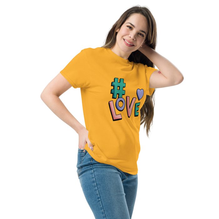 # Love Design Unisex classic tee - Image 17