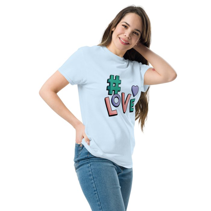 # Love Design Unisex classic tee - Image 35