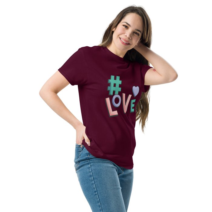 # Love Design Unisex classic tee - Image 3