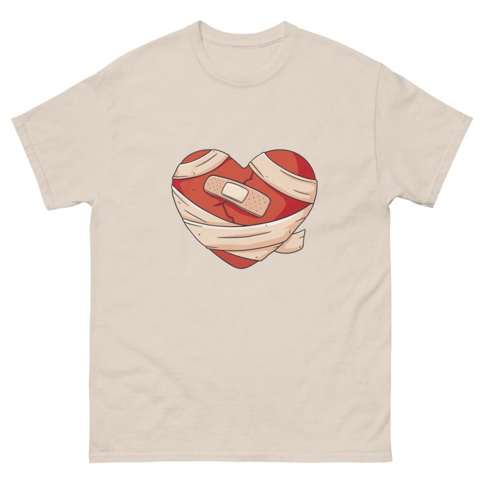 Bandaged Heart Unisex classic tee - Image 11