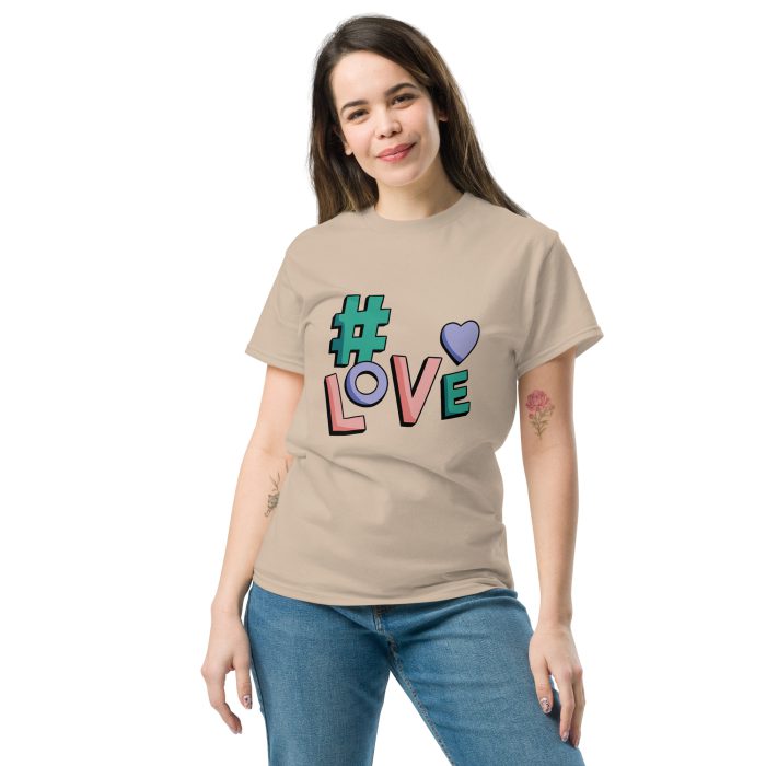 # Love Design Unisex classic tee - Image 22