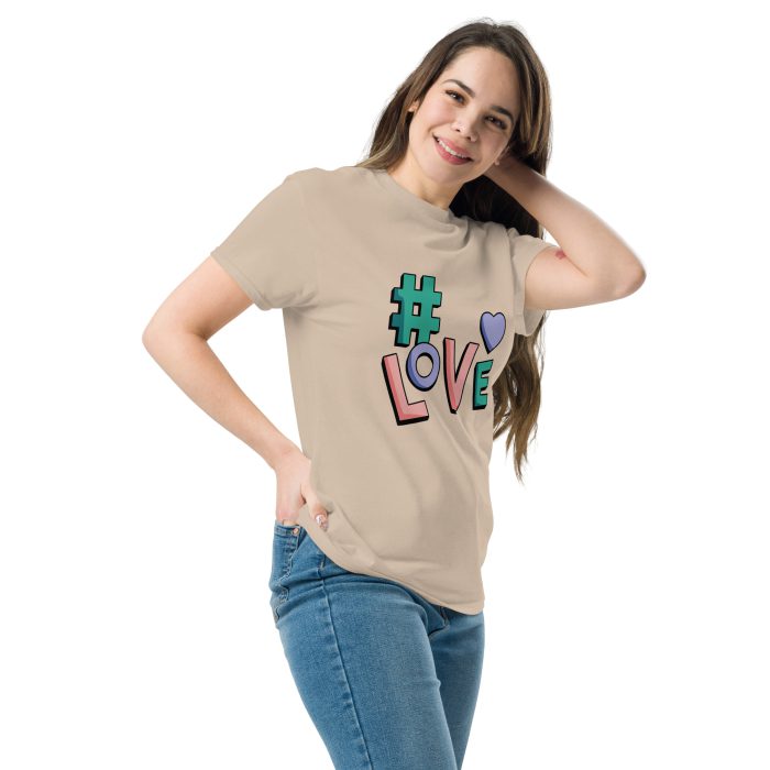 # Love Design Unisex classic tee - Image 23