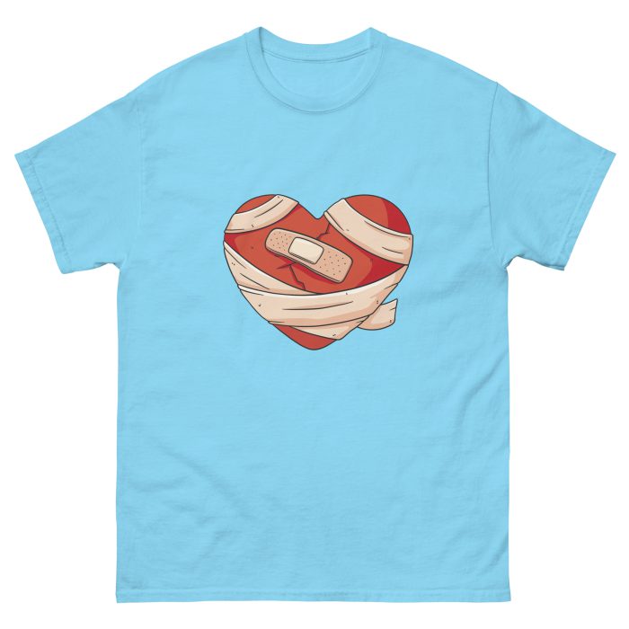 Bandaged Heart Unisex classic tee - Image 9