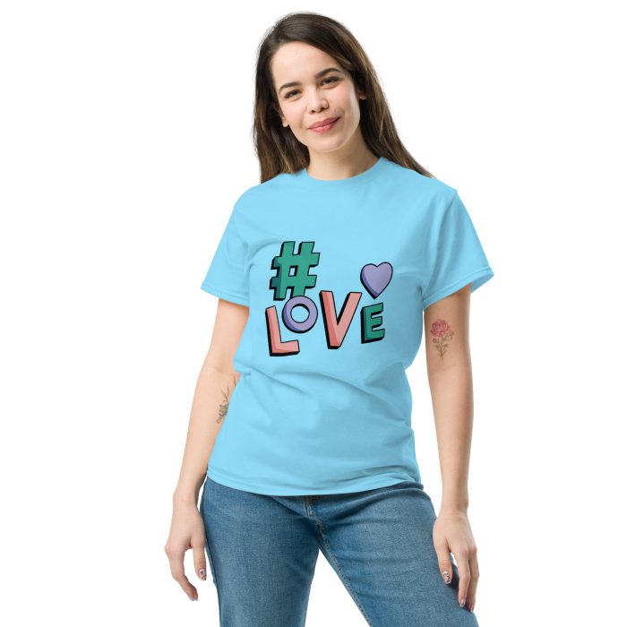 # Love Design Unisex classic tee - Image 25