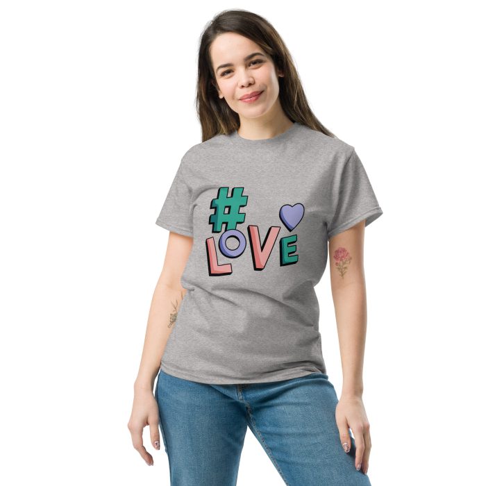 # Love Design Unisex classic tee - Image 19