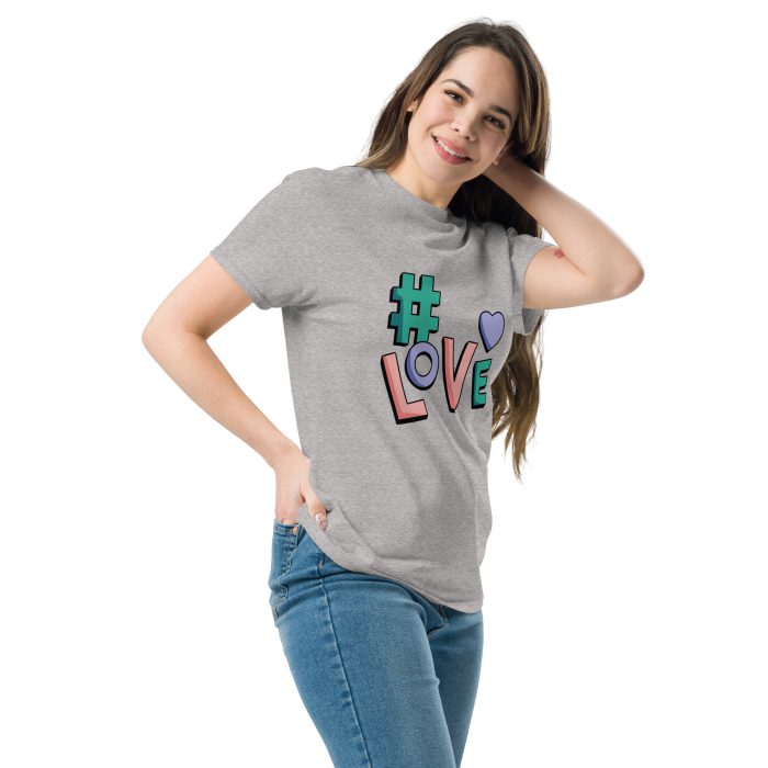 # Love Design Unisex classic tee - Image 20