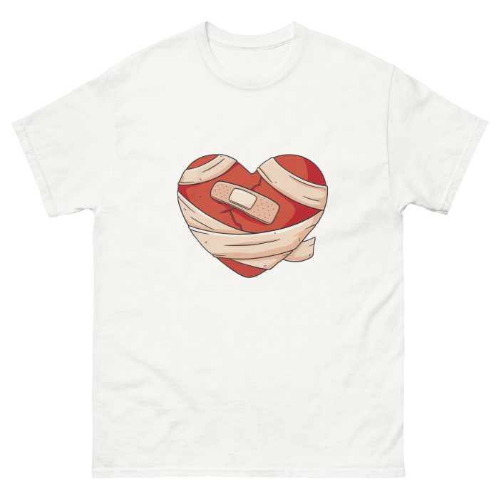 Bandaged Heart Unisex classic tee - Image 19