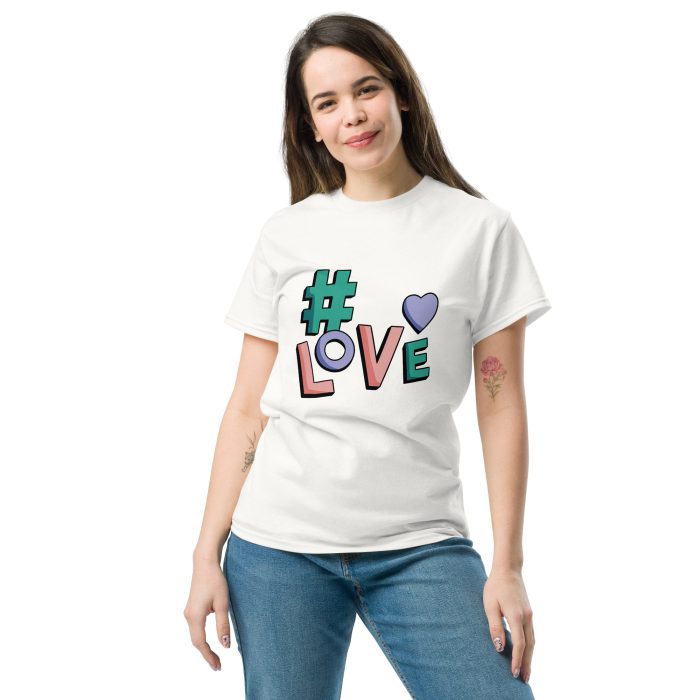 # Love Design Unisex classic tee - Image 40