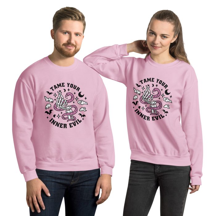 Tame Your Evil Unisex Sweatshirt - Image 5