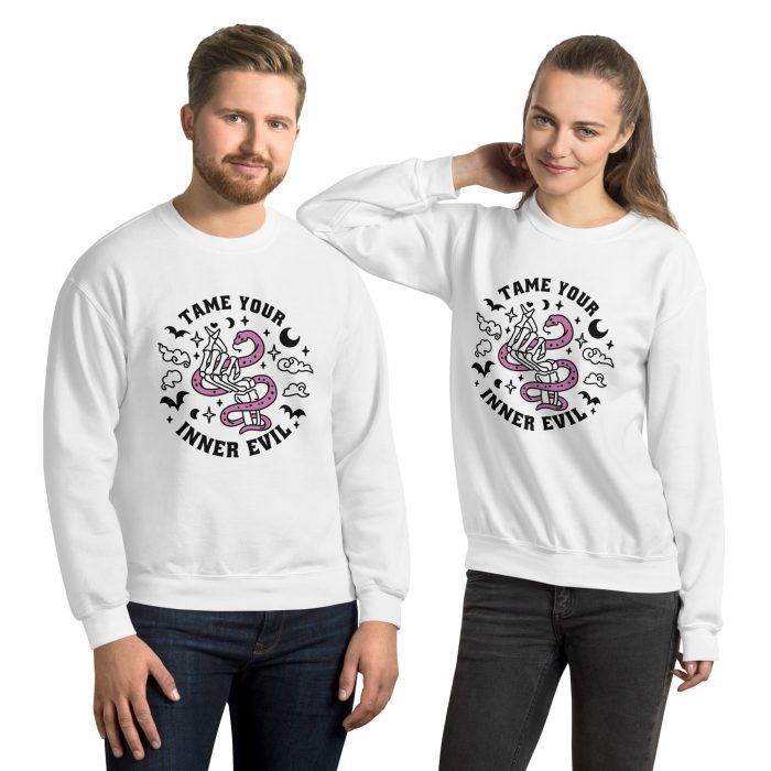 Tame Your Evil Unisex Sweatshirt - Image 6