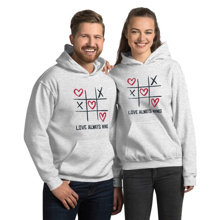 Love Wins Unisex Hoodie - Image 6