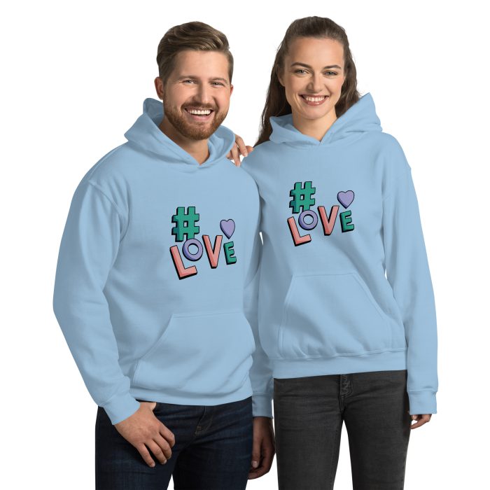 # Love Unisex Hoodie - Image 5