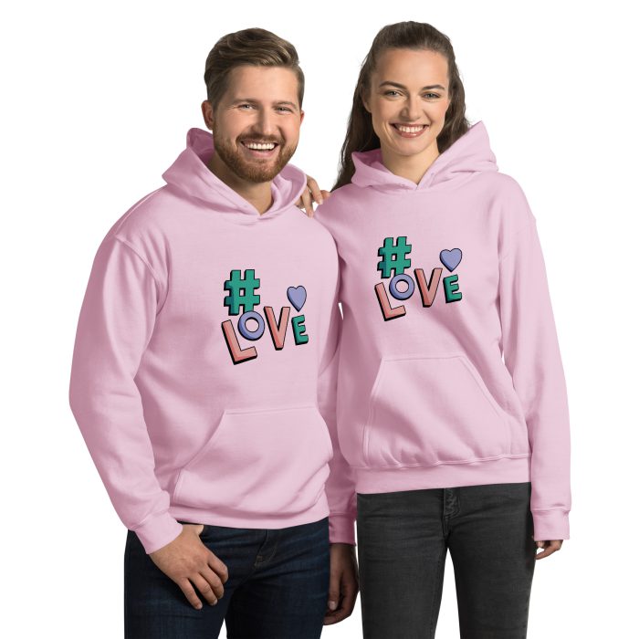 # Love Unisex Hoodie - Image 7