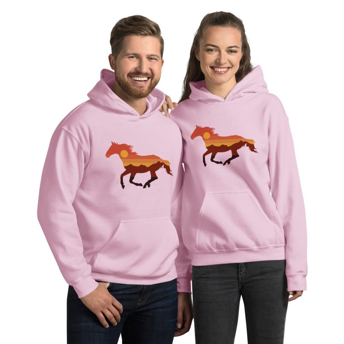 Horse Design on Unisex Hoodie - Image 11