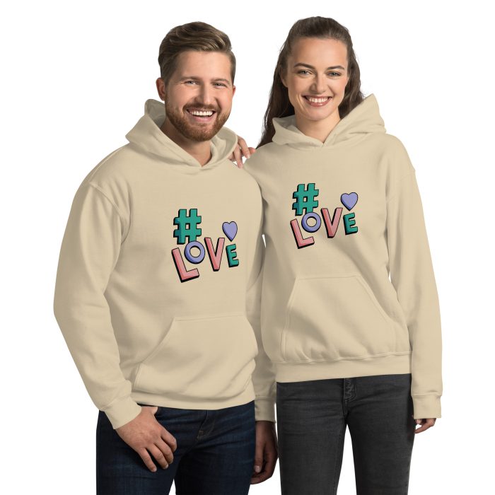 # Love Unisex Hoodie - Image 6
