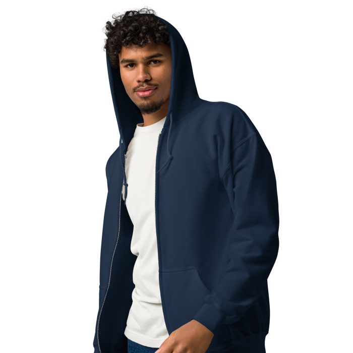 Space Chimp Unisex heavy blend zip hoodie - Image 3