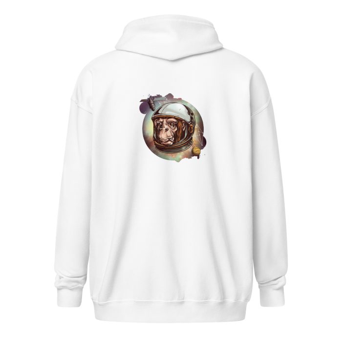 Space Chimp Unisex heavy blend zip hoodie - Image 25