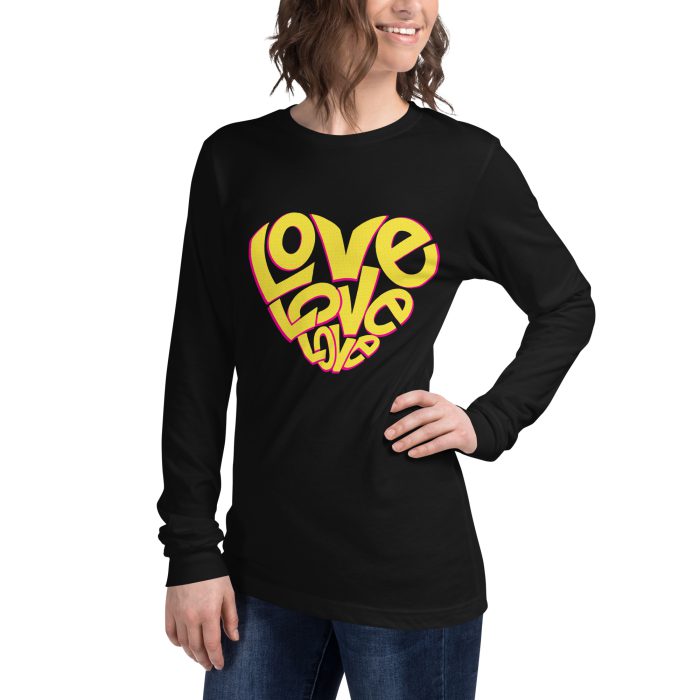 Love Design Unisex Long Sleeve Tee - Image 10
