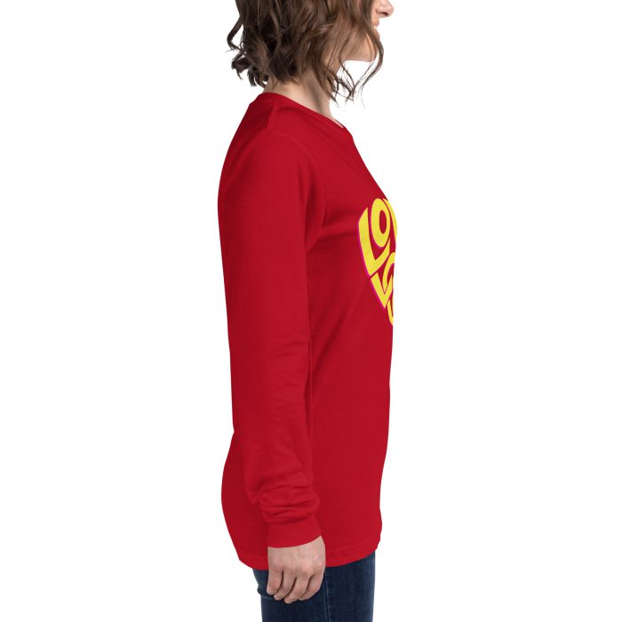 Love Design Unisex Long Sleeve Tee - Image 23