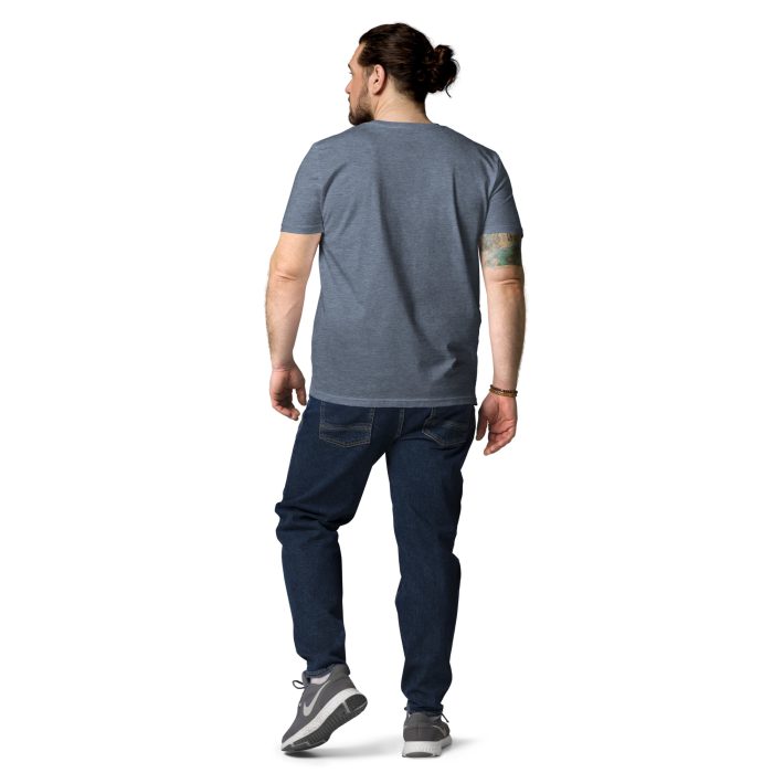 Bandaged Skull Design Unisex organic cotton t-shirt - Image 4