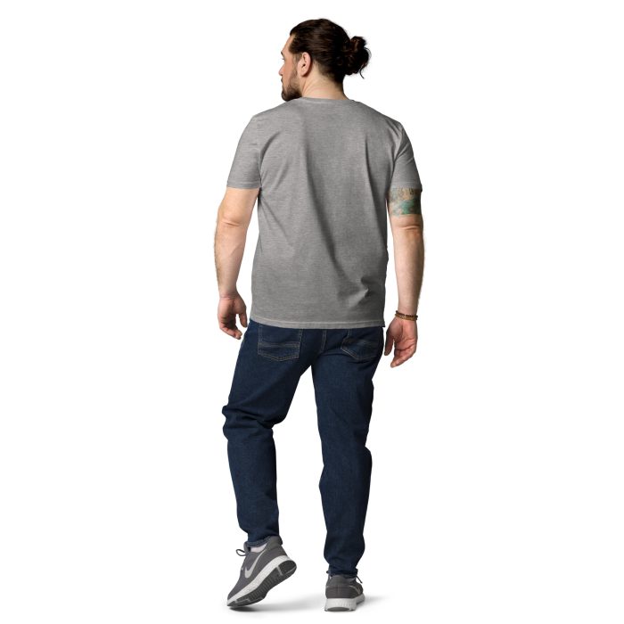 Bandaged Skull Design Unisex organic cotton t-shirt - Image 7