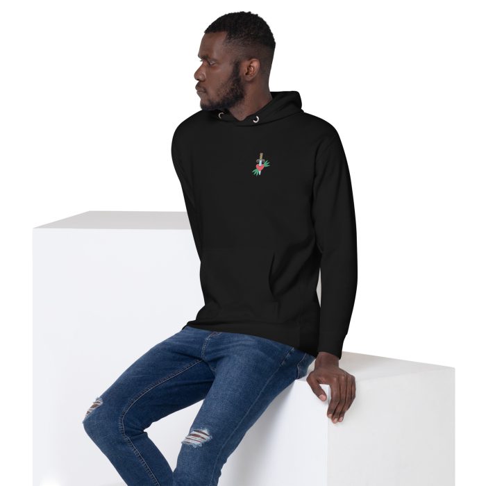 Heart Unisex Hoodie - Image 3