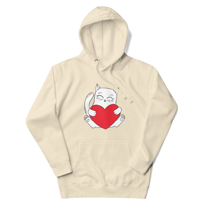 Cats Love Unisex Hoodie - Image 15