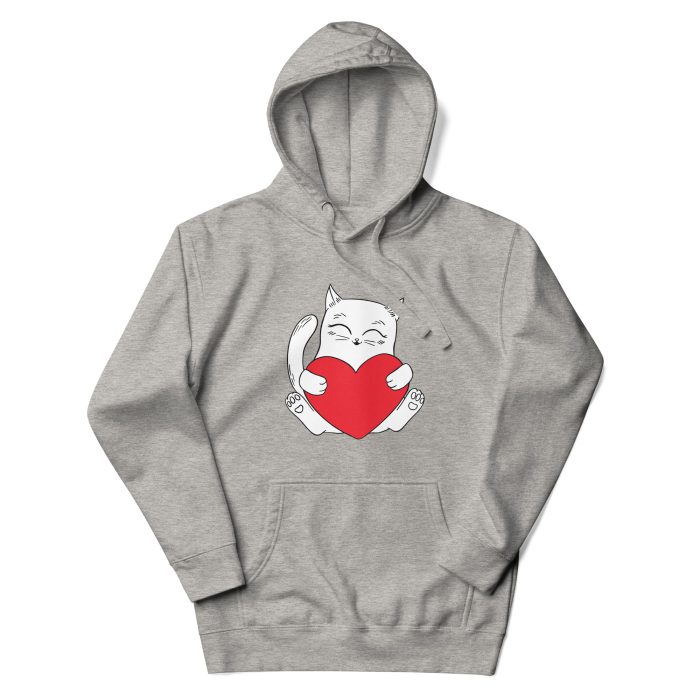 Cats Love Unisex Hoodie - Image 13