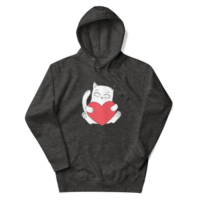 Cats Love Unisex Hoodie - Image 5