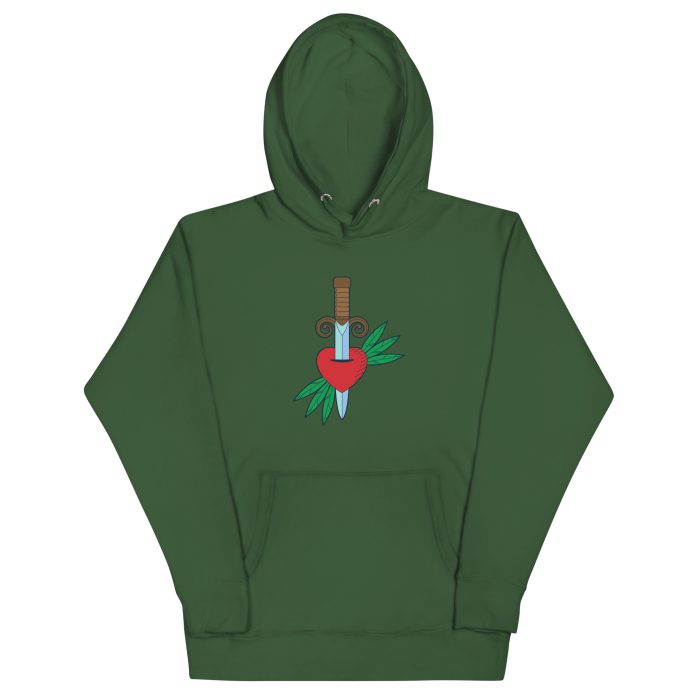 Heart Unisex Hoodie - Image 16