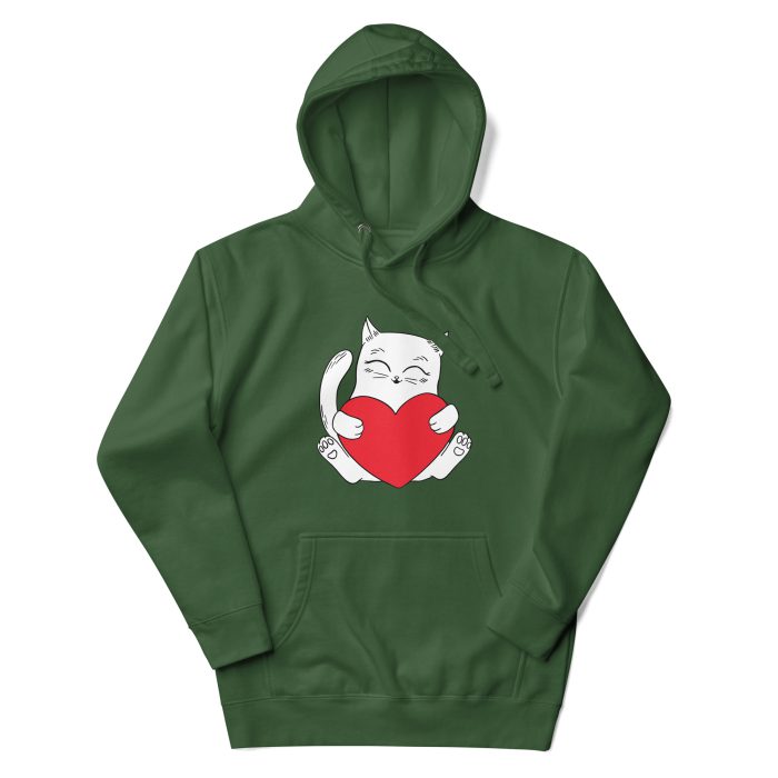 Cats Love Unisex Hoodie - Image 9