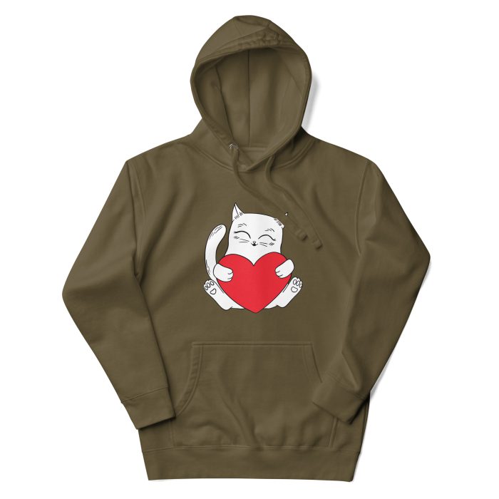 Cats Love Unisex Hoodie - Image 10