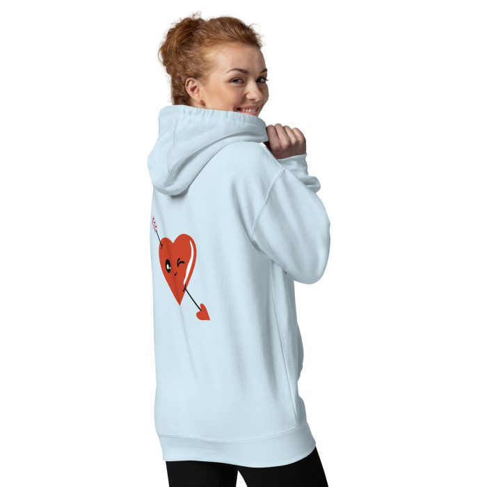 Love Arrow Unisex Hoodie - Image 2