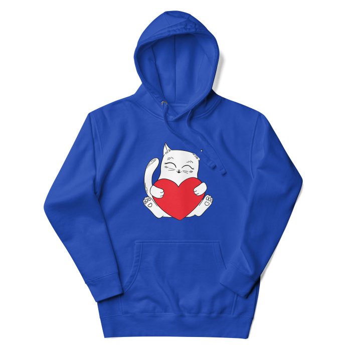 Cats Love Unisex Hoodie - Image 7