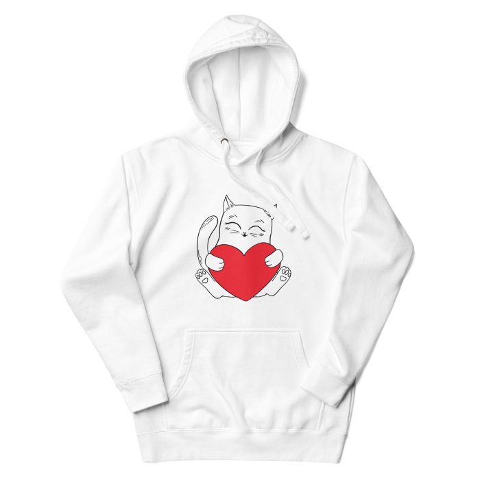 Cats Love Unisex Hoodie - Image 16