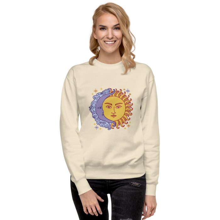 Sun & Moon Unisex Premium Sweatshirt - Image 66