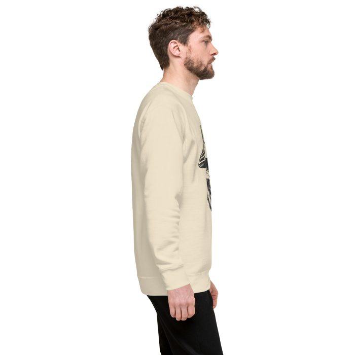 Hat on a Skull Unisex Premium Sweatshirt - Image 5