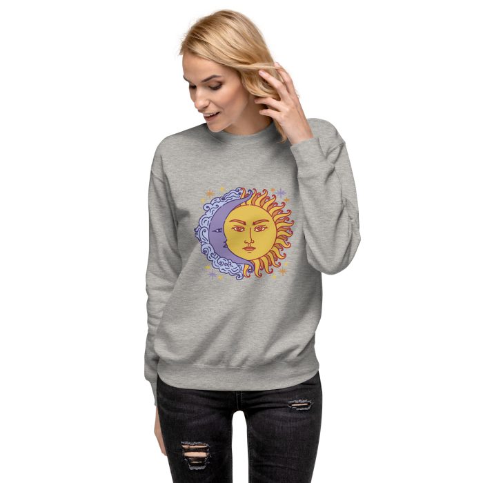 Sun & Moon Unisex Premium Sweatshirt - Image 58