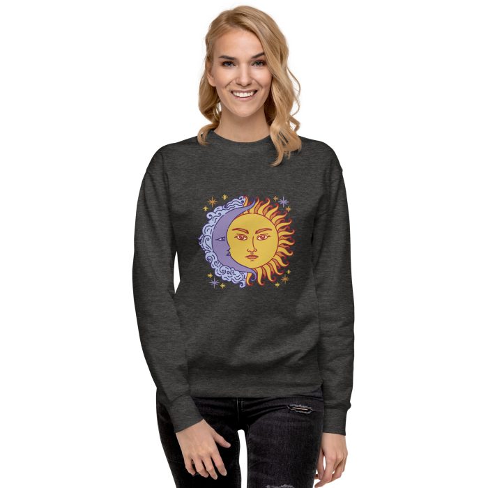 Sun & Moon Unisex Premium Sweatshirt - Image 17