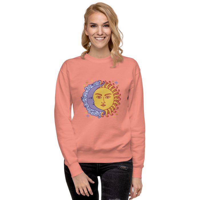 Sun & Moon Unisex Premium Sweatshirt - Image 52