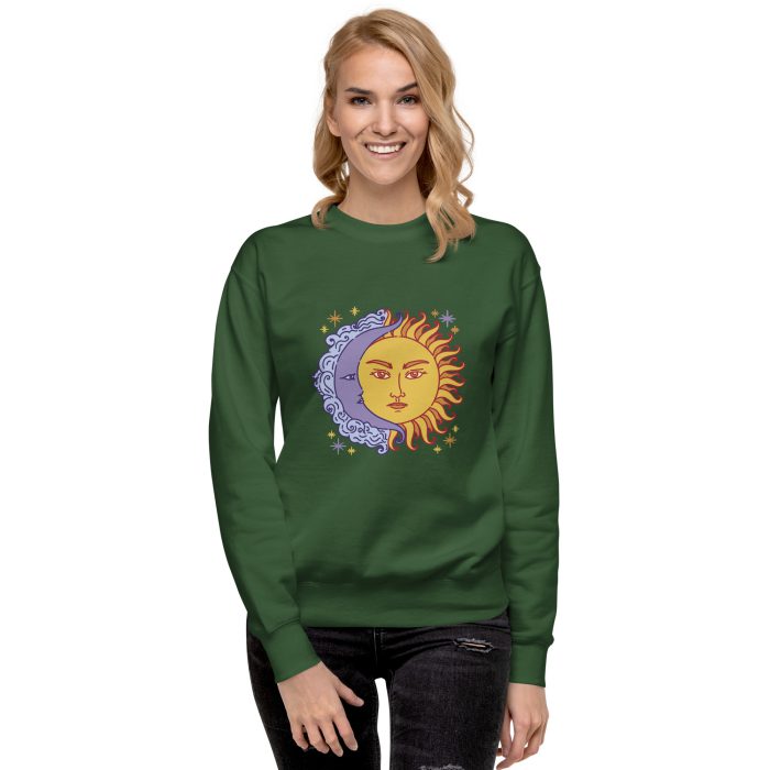 Sun & Moon Unisex Premium Sweatshirt - Image 38